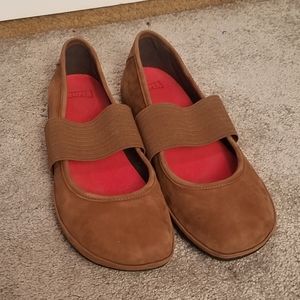 Camper Right Brown Nubuck ballerina flats size 42 (11)